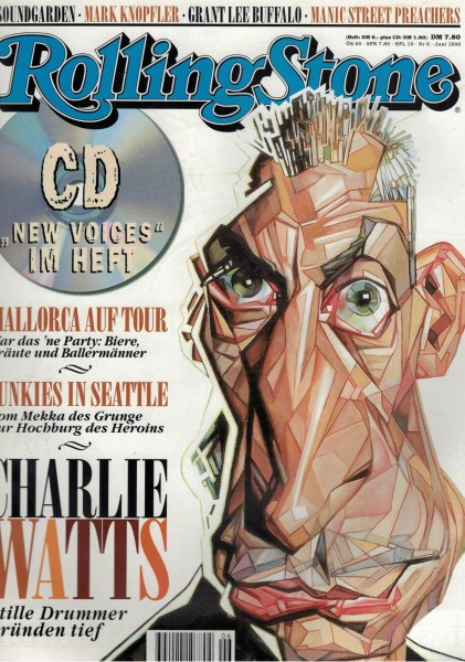 Rolling Stone 1996-06 Juni - Ausgabe 20 - Soundgarden, Mark Knopfler, Grant Lee Buffalo - mit CD
