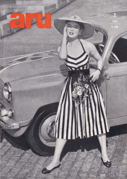 aru - Internationale Automobil-Rundschau - 1955 Februar - Borgward Isabella, Ford Taunus 15 M