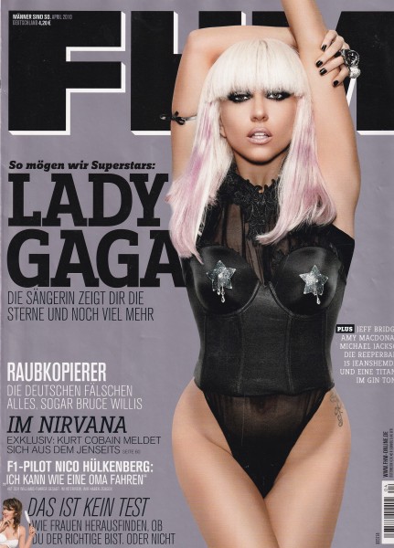 FHM - FOR HIM MAGAZINE - 2010-04 April - Yalanthe, Lady Gaga, Lyndall Jarvis