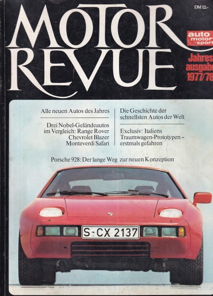 Motor Revue - 1977/78 - Jahresausgabe