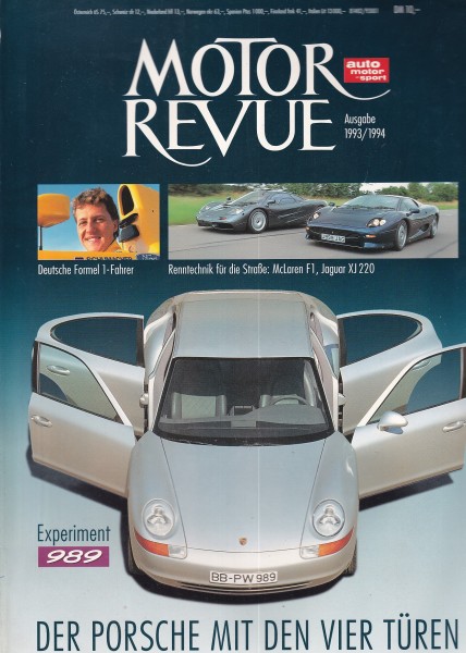 Motor Revue - 1993/1994 - Jahresausgabe