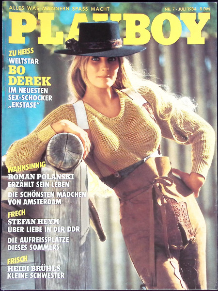 Playboy D 1984-07 Juli - Bo Derek