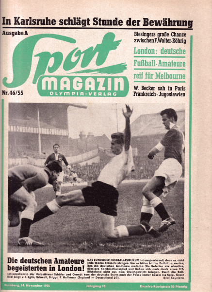 Sport Magazin - 1955 46 A - 14. November 1955