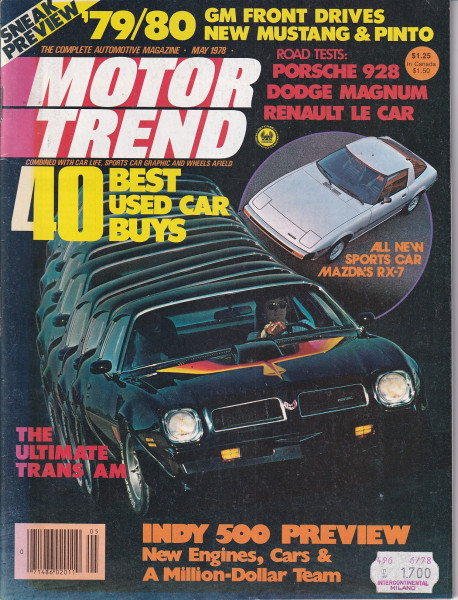 Motor Trend - 1978 May