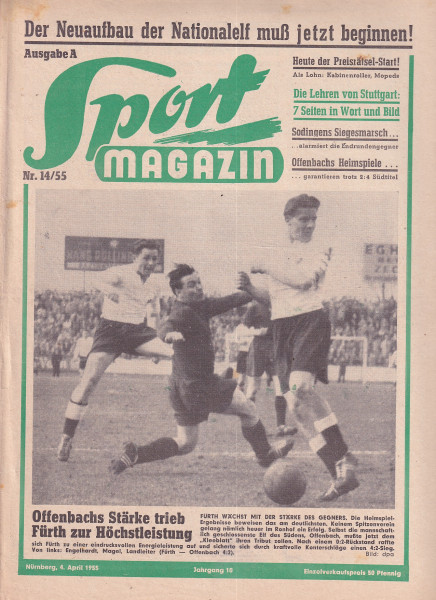 Sport Magazin - 1955 14 A - 04. April 1955