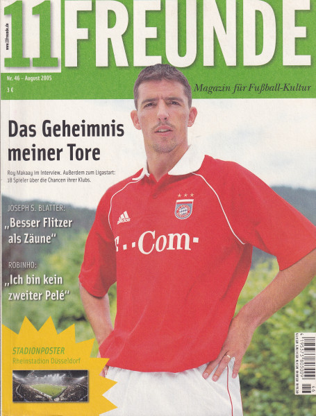 11 Freunde - Heft Nr. 046 - 08 August 2005