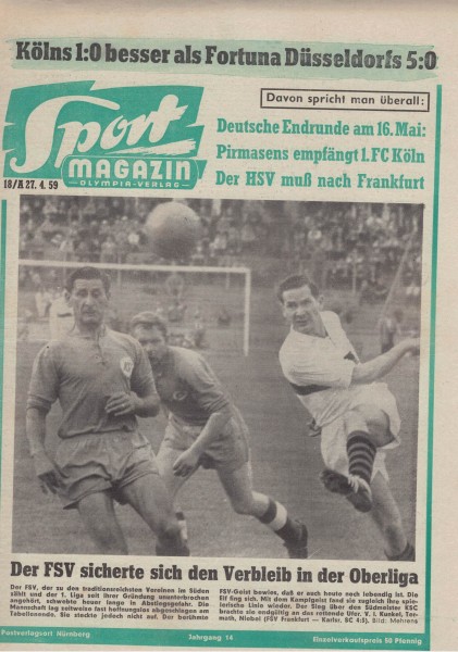 Sport Magazin - 1959 18 A - 27.04.1959