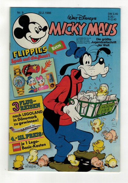 Micky Maus 1986 Nr. 09 / 22.02.1986