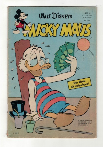 Micky Maus 1961 Nr. 28 / 08.07.1961