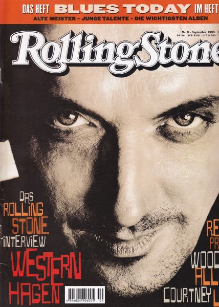 Rolling Stone 1998-09 September - Ausgabe 47 - Rolling Stones, Marius Müller-Westernhagen - mit CD