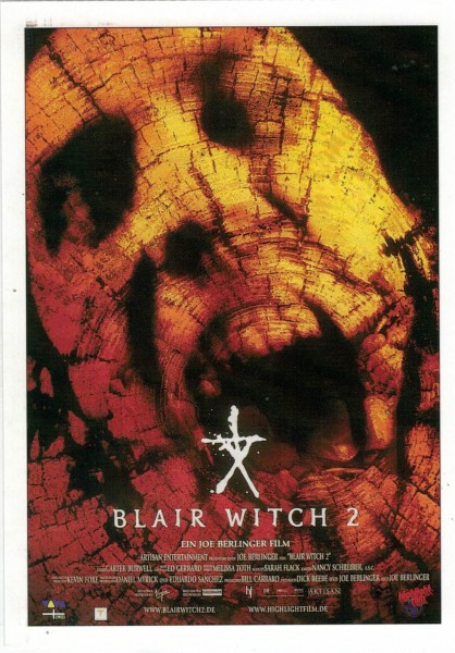 Cinema Filmkarte "Blair Witch 2"