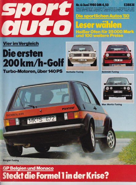 sport auto - 1980 Juni