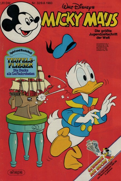Micky Maus 1983 Nr. 32 / 09.08.1983