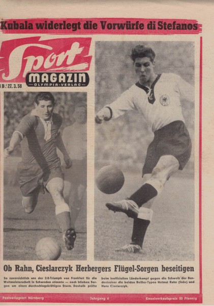Sport Magazin - 1958 13 B - 27.03.1958