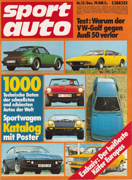 sport auto - 1974 Dezember