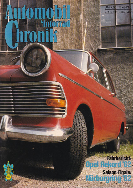 Automobil und Motorrad Chronik - 1982 - Oktober