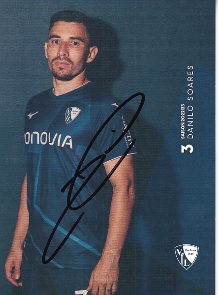 Autogrammkarte - VfL Bochum - Danilo Soares - Original Signatur