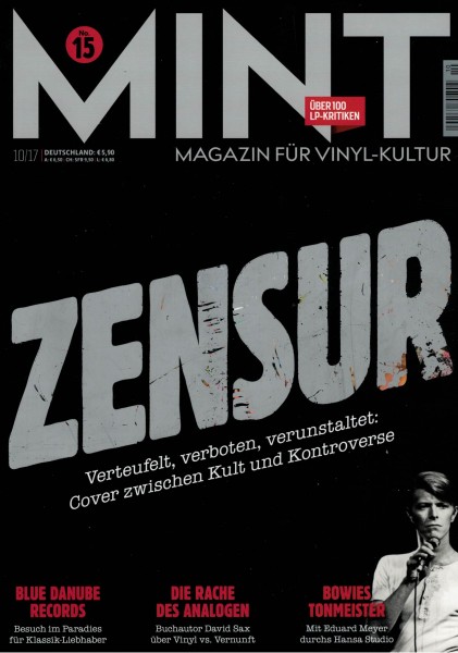 MINT - Magazin für VINYL-Kultur 2017-10 Heft Nr. 15