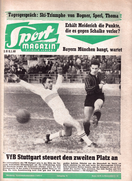 Sport Magazin - 1960 3 A - 11. Januar 1960