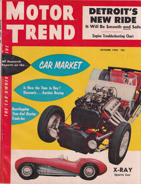 Motor Trend - 1954 October