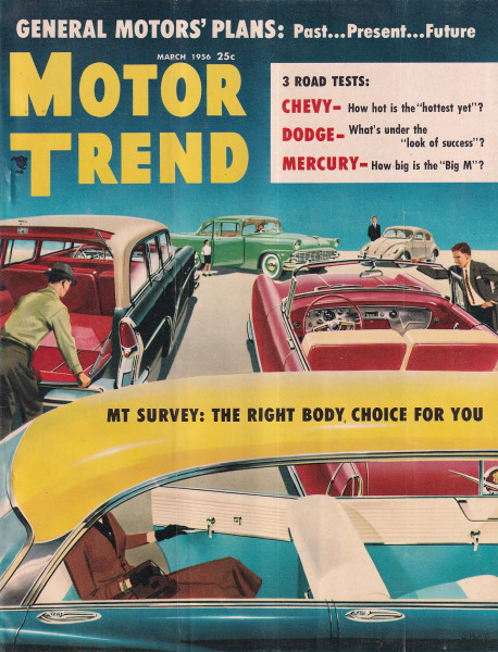 Motor Trend - 1956 March