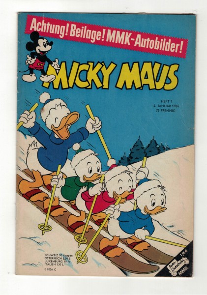Micky Maus 1964 Nr. 01 / 04.01.1964