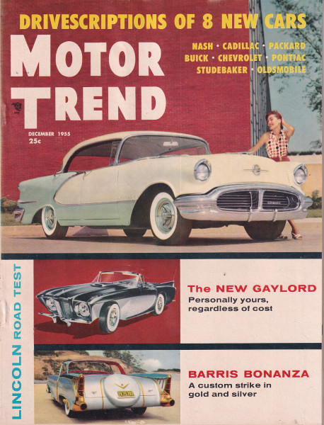 Motor Trend - 1955 December