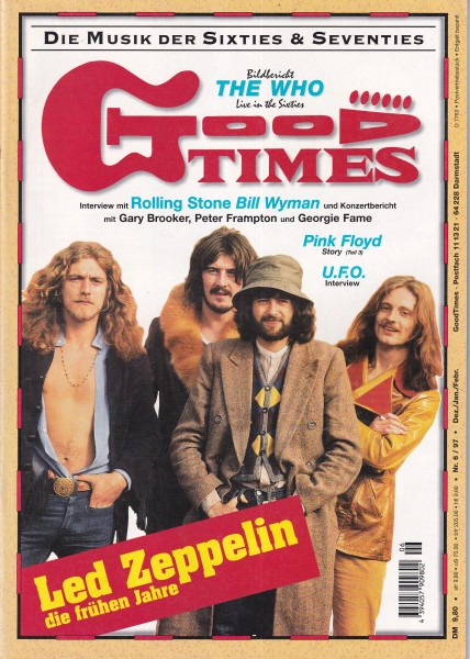 Good Times Ausgabe Nr. 31 - 1997/1998 - Led Zeppelin, The Who, Bill Wyman, Pink Floyd, U.F.O.