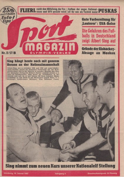 Sport Magazin - 1957 02 B - 10. Januar 1957