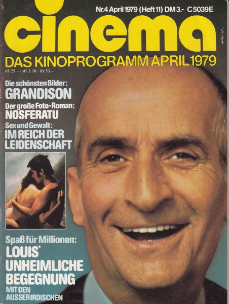 Cinema Zeitschrift, Heft Nr. 011, April 1979