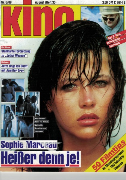 Kino Zeitschrift, Heft Nr. 35, August 1989, Sophie Marceau, Jennifer Grey, Madonna, Otto