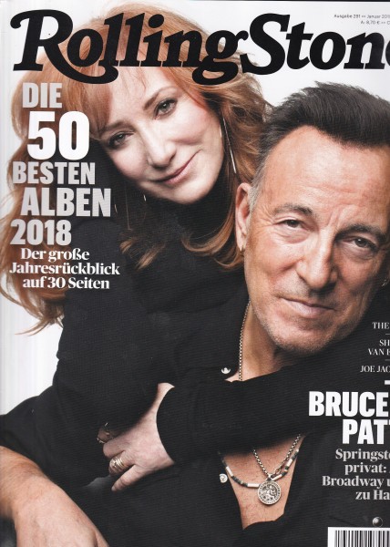 Rolling Stone 2019-01 Januar - Ausgabe 291 - Bruce Springsteen, Sharon Van Etten - mit CD