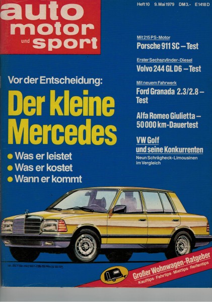 Auto Motor und Sport 1979 Heft 10-09.05.1979