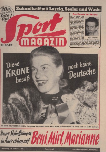 Sport Magazin - 1954 08 B - 25. Februar 1954