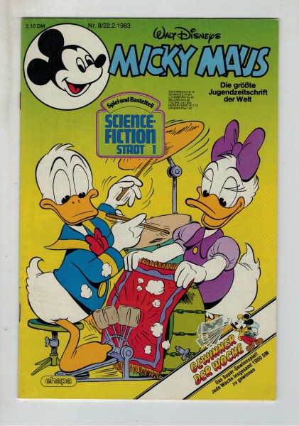 Micky Maus 1983 Nr. 08 / 22.02.1983