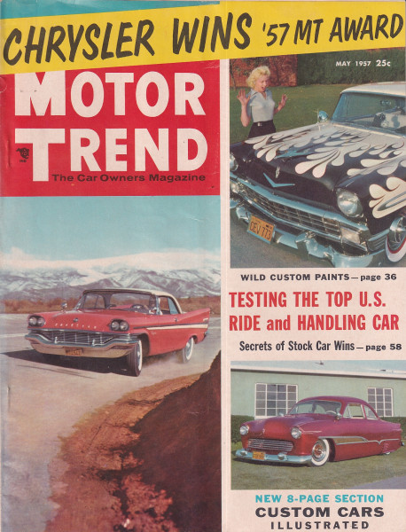 Motor Trend - 1957 May