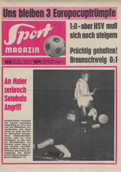 Sport Magazin - 1967 46 B - 16.11.1967