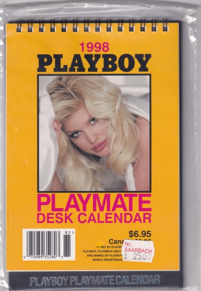 Playboy US Playmate Desk Kalender 1998