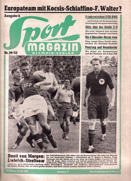 Sport Magazin - 1955 29 A - 18. Juli 1955