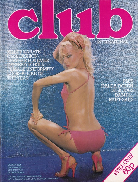 Club International - Sex Magazin - 1978 - Volume Seven-Number Eleven