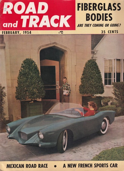 Road & Track - 1954 February - Triumph Doretti, Dyna Panhard Junior Sports