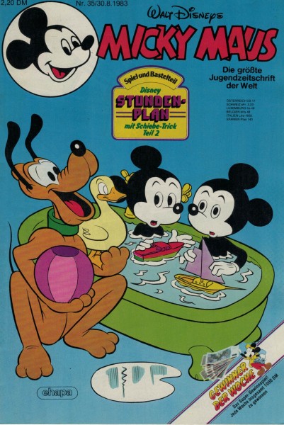Micky Maus 1983 Nr. 21 / 25.05.1983