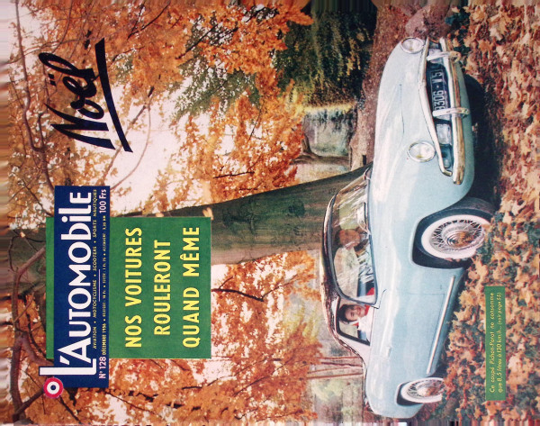 L´Automobile No. 128 - Decembre 1956