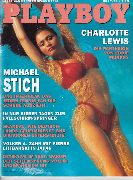 Playboy D 1993-07 Juli - Charlotte Lewis