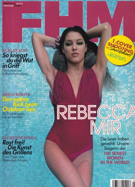 FHM - FOR HIM MAGAZINE - 2012-07 Juli - Rebecca Mir, Tiffany Habib