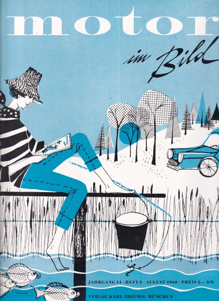 Motor im Bild - 1960 August
