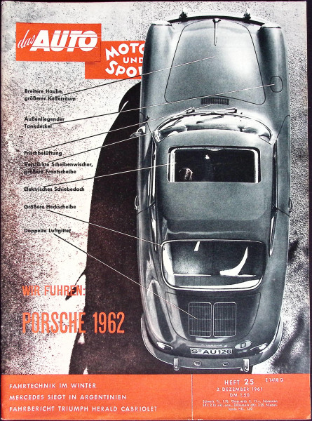 Auto Motor und Sport 1961 Heft 25-02.12.1961