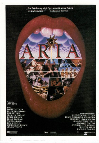 Cinema Filmkarte "Aria"