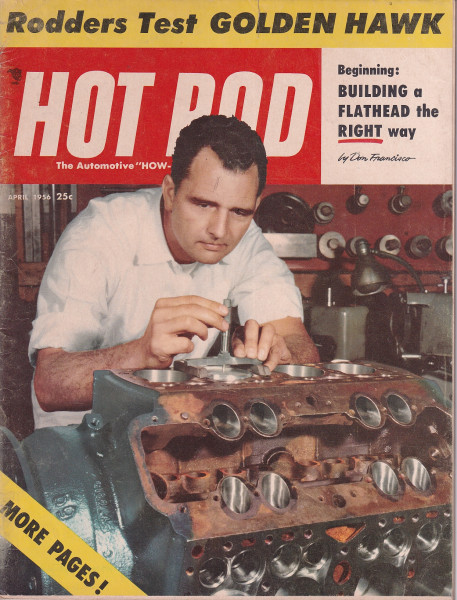 Hot Road Magazine - 1956 April