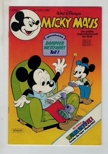 Micky Maus 1983 Nr. 12 / 22.03.1983